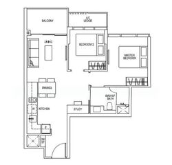 Sims Urban Oasis (D14), Condominium #592485401